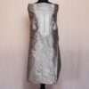 Grey Silk Zari Work 2Pc Suit