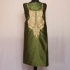 Green Silk Zari Work 2Pc Suit