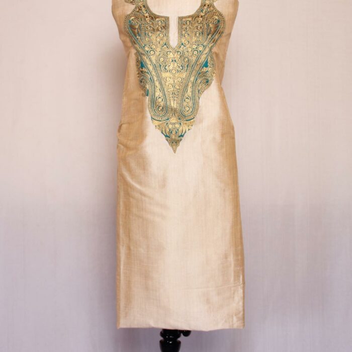 Silk Tilla Embroidery 3Pc Suit