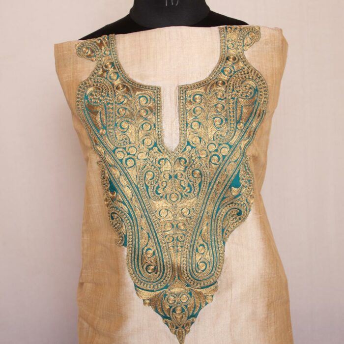 Silk Tilla Embroidery 3Pc Suit - Image 2