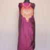 Purple Silk Tilla Work 3Pc Suit