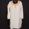 White Summer Cool Tilla Short Kurti