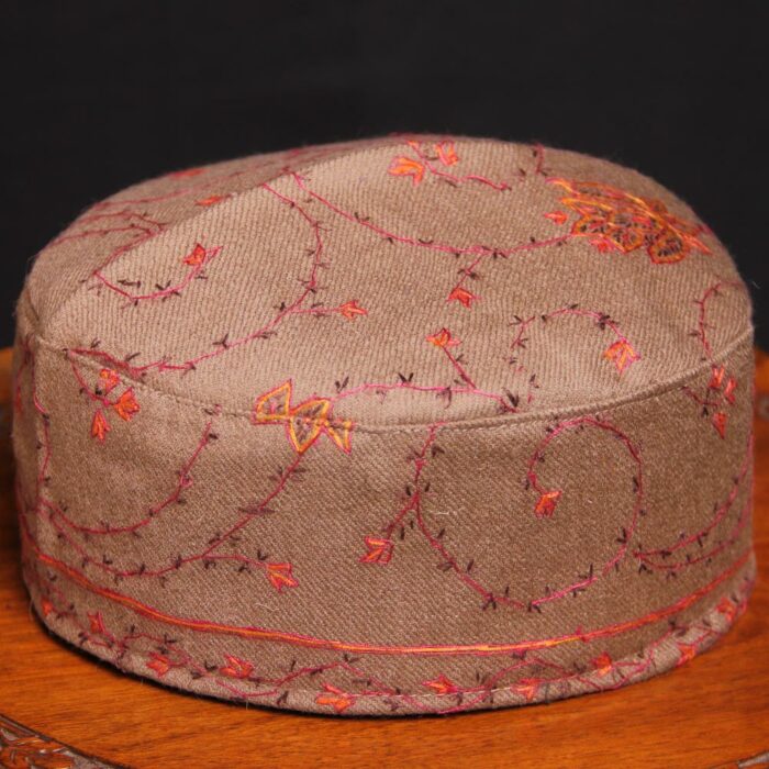 Ashmuqam Sozni Handwork Cap