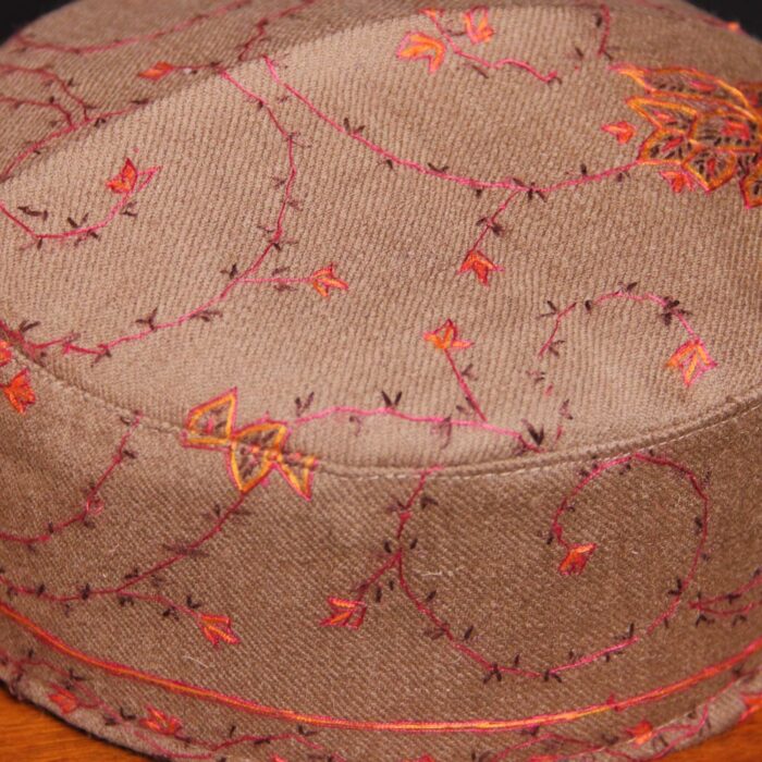 Ashmuqam Sozni Handwork Cap - Image 2