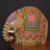 Handmade Elephant Chainstitch Quilted Tea Cozy