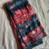 Green Posh Organza Aari Embroidered Saree