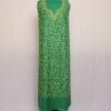 Green Crush Cotton 2pc Suit with Aari Work