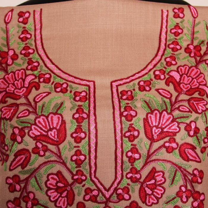 Ruby Cotton 2pc Suit with Aari Hand Work - Image 3
