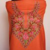 Kesari Ruby Cotton 2pc Suit with Aari Hand Work