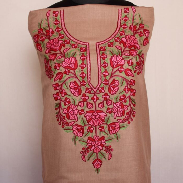 Ruby Cotton 2pc Suit with Aari Hand Work
