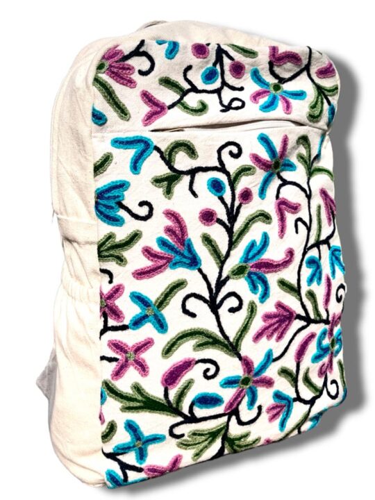 Crewel Handwork Aab Backpack