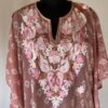 Make a Statement with Georgette Kashmiri Aari Work Kaftan L52