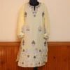 Creamy Summer Cool Cotton Aari Kurta