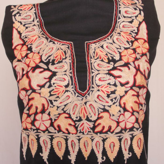 Black Box Naal Ruby Cotton 2pc Suit with Aari Work - Image 2