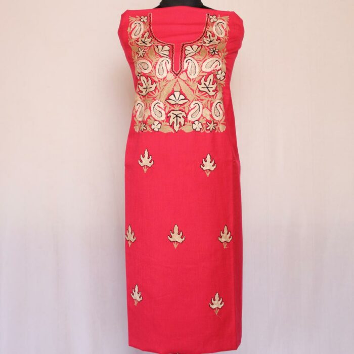 Ruby Cotton 2pc Suit with Aari Work