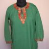 Green Lokut Posh Summer Cool Cotton Aari Kurta