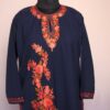 Dark Blue Summer Cool Cotton Ari Kurta