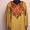 Light Green Kitabi Ruby Cotton Aari Kurta