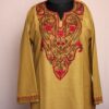 Light Green Zara Ruby Cotton Aari Kurta