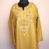 Light Green Ruby Cotton Aari Kurta