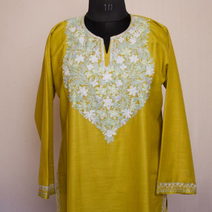 Naseem Ruby Cotton Aari Kurta