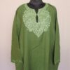 Green Raffal Hand Aari Pheran