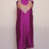 Purple Silk Tilla Work 2Pc Suit