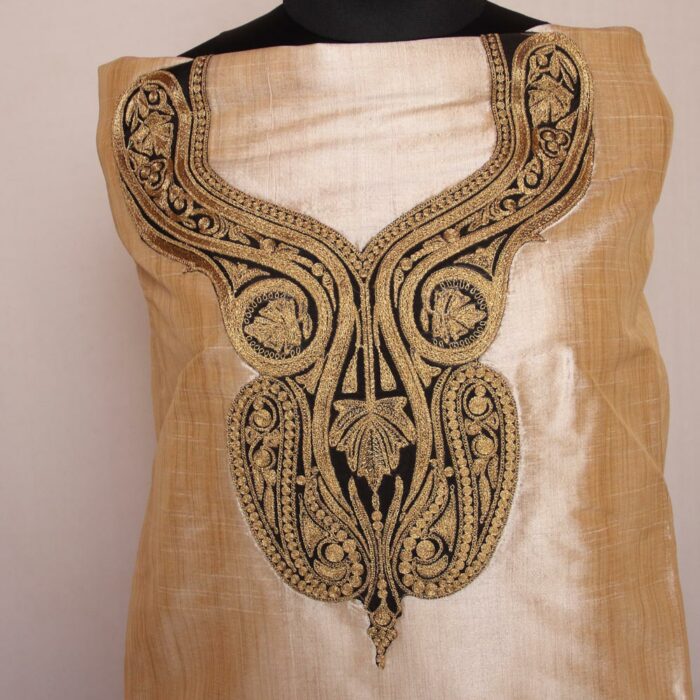 Silk Tilla Work 3Pc Suit - Image 3