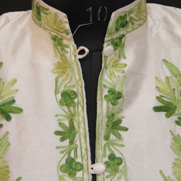 Silk Aari Short Jacket - Image 3