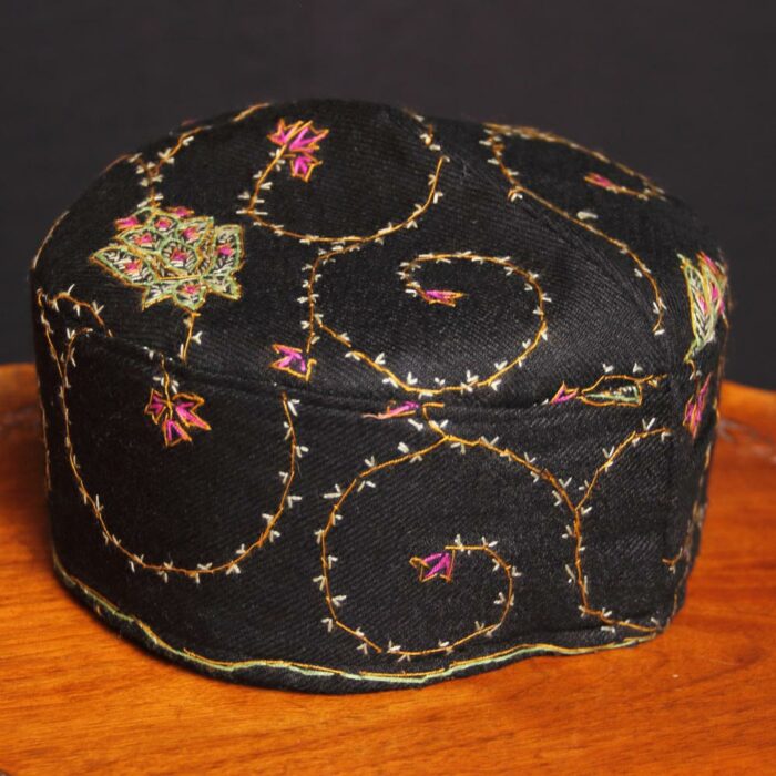 Black Sonth Sozni Handwork Cap