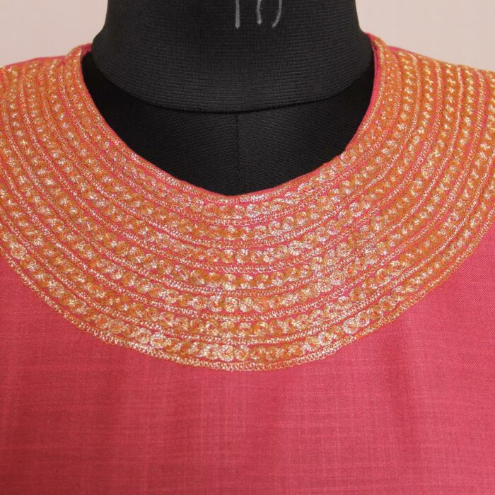 Pink Zoon Ruby Cotton Tilla Kurta - Image 3