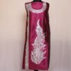 Pink Silk Zari Work 2Pc Suit