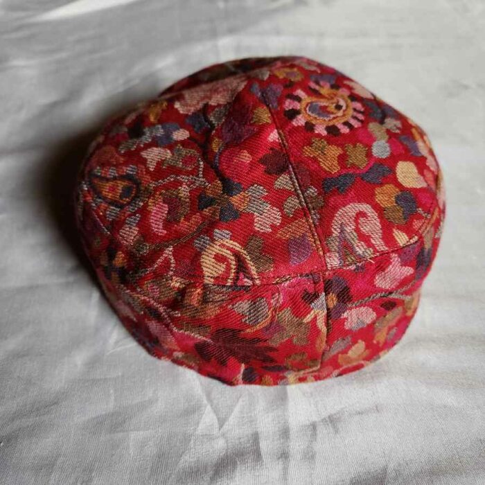 Red Badam Chinari Kani Cap