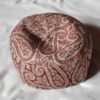 Maroon Almond Kani Cap
