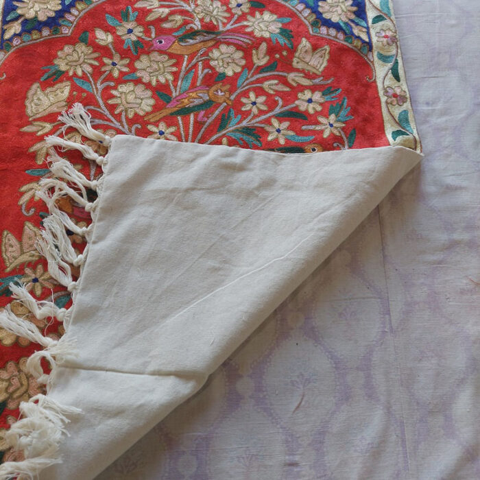 Tree of Life 3x2 Kashmiri Chainstitch Wall Hanging - Image 4