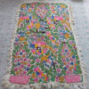 Flora Fauna Namda Rug 6×4Ft Pure Wool Handmade Double Work Aari Embroidered