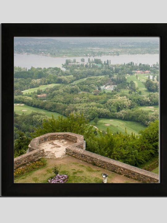 View From Pari Mahal Framed Poster