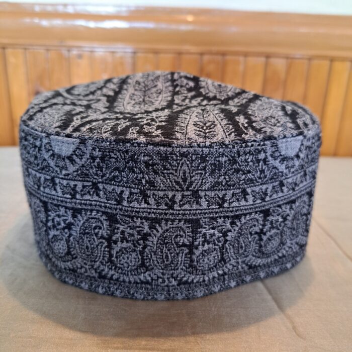 Grey Badam Bagh Daman Kani Cap