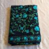 Blue Chinari Georgette Multi BG All over Aari Embroidered Saree