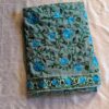 Light Green Georgette Multi BG All over Aari Embroidered Saree