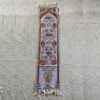 Guldastan Chainstitch Silk Handmade Runner 4×1ft