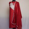 Maroon Silk 3pc Suit with Tilla Embroidery