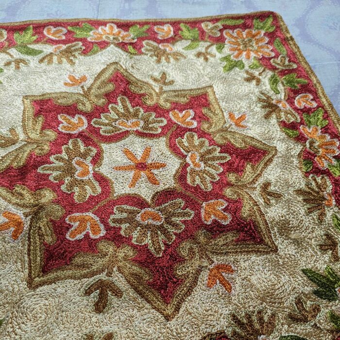 Gurezi Chainstitch Cushion Cover 16×16 (Pair) - Image 2