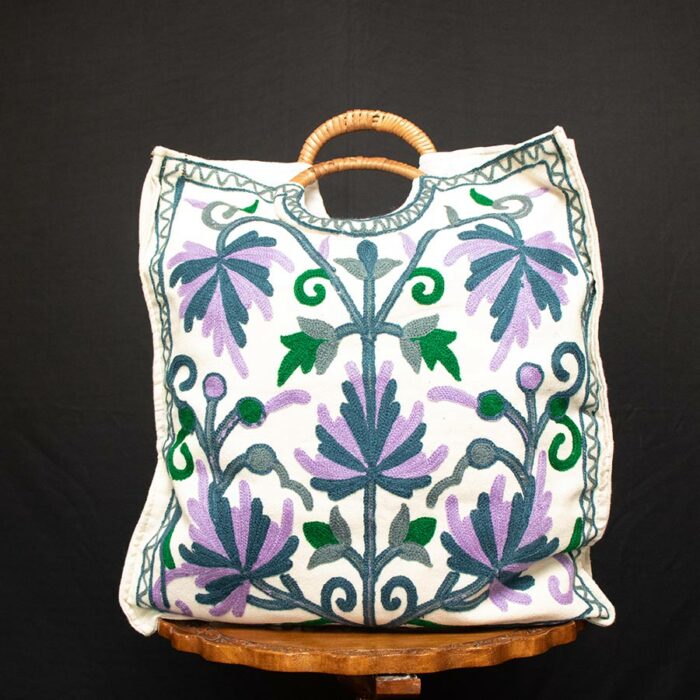 Kashmiri Crewel Casual Handbag