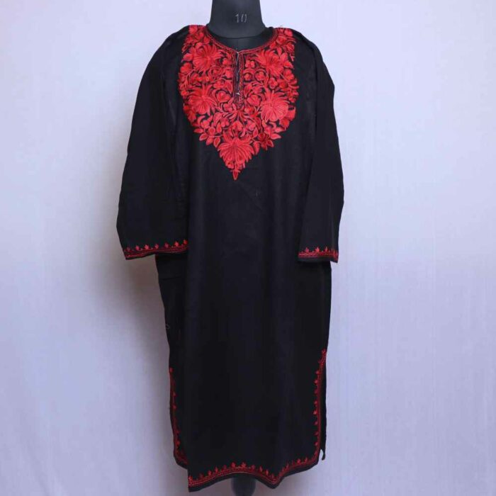 Harude-Posh Cashmilon Aari Pheran - Image 2