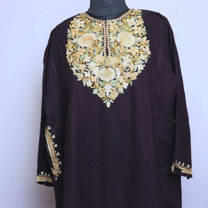 Wine Premium Cashmilon Ari Pheran