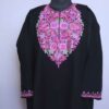 Black Premium Cashmilon Ari Pheran