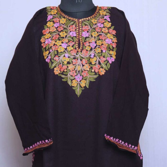 Wine Premium Cashmilon Ari Pheran