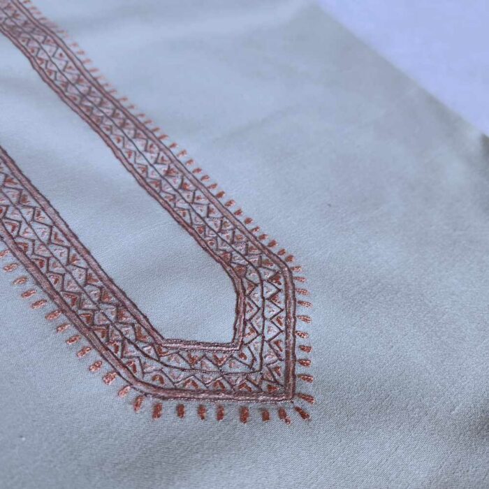 Light pistachio Green Men Unstitched Kurta Pyjama - Image 2