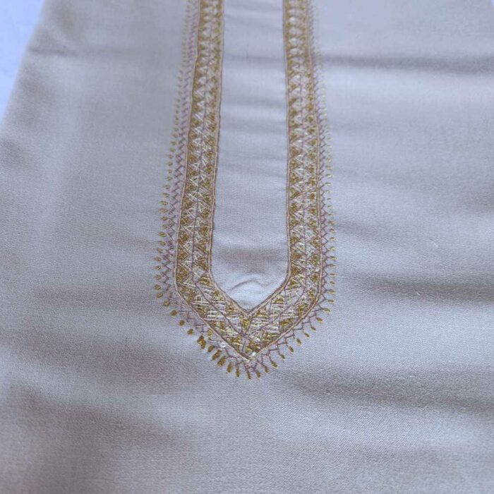 Sand Unstitched Kurta Pyjama - Image 2